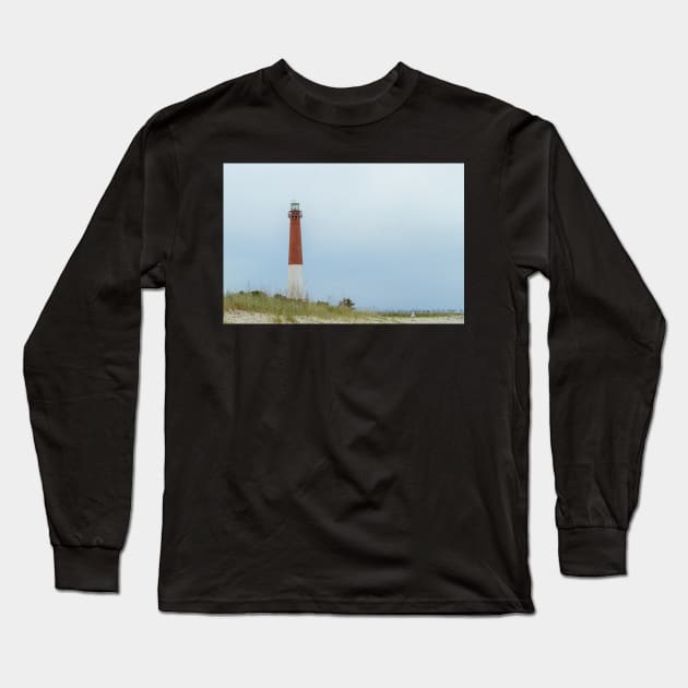 Barnegat Lighthouse New Jersey Long Sleeve T-Shirt by ShootFirstNYC